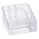 Organizador Cosméticos Batom Maquiagem 6 Divisórias Cristal 