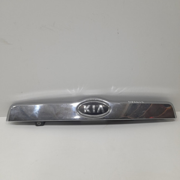 Aplique Tampa Traseira  Câmera Ré Kia Mohave 2008 2012 De66