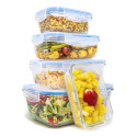 Conjunto 6 Potes Vidro Hermético  640ml 
