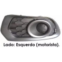Grade Parachoque Sandero 16 17 18 19 Sem Milha Esquerdo