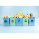 Kit Organizador Porta Objetos Mundo Da Lua C/ 12 Adesivos