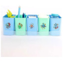 Kit Organizador Porta Objetos Mundo Da Lua C/ 12 Adesivos