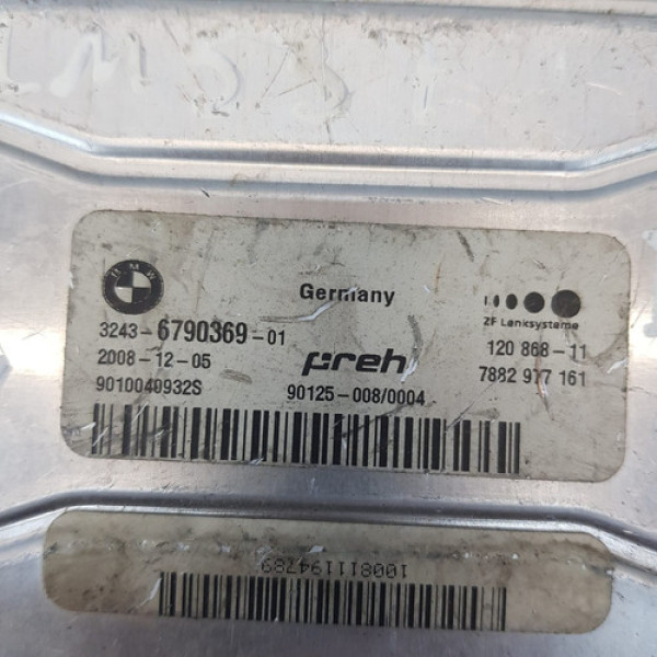 Modulo Controle Direção Bmw X5 X6 05 A 12 3243678858  Lm537