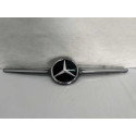 Grade Parachoque Mercedes A200 A250 2020 2021 2022 Original Cinza-escuro Cromado Brilhante