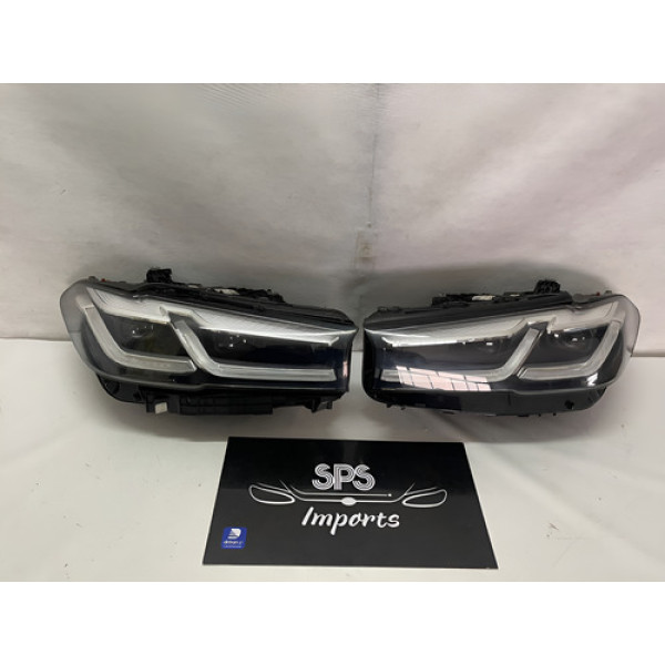 Farol Esquerdo Bwm 530i 540i 2019 2020 2021 2022 Original Esquerdo
