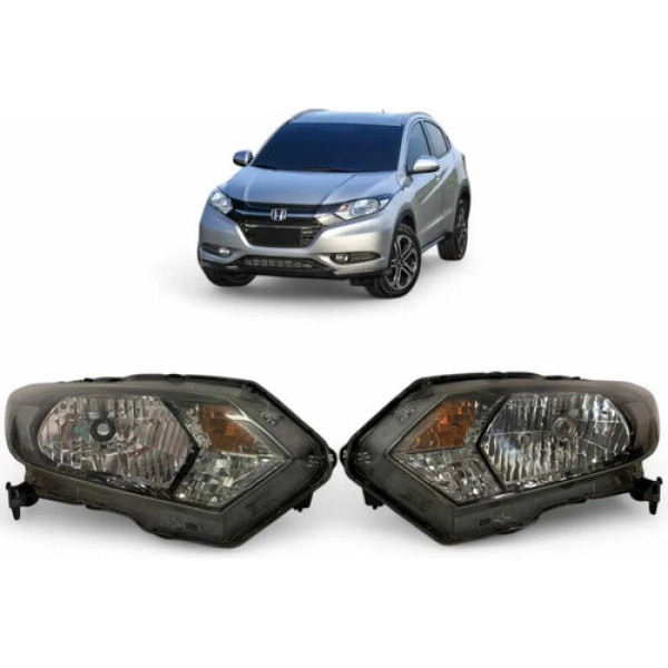 Farol Honda Hrv Esquerdo 2014 2015 2016 2017 2018 Original Esquerdo/motorista