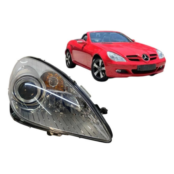 Farol Direito Mercedes Slk Sem Xenon 2005 A 2011 Original Direito/passageiro
