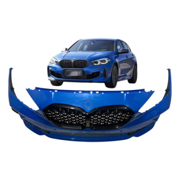 Parachoque Dianteiro Bmw 135i F40 Msport 2019 A 2023 Azul