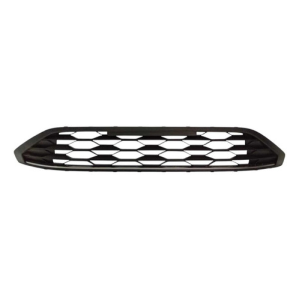 Grade Dianteira Inferior Volkswagen Nivus 2020 A 2023 Origin Preto Fosco