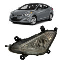 Farol De Milha Esquerdo Hyundai Elantra 2013 A 2017 Original Transparente