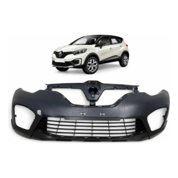 Parachoque Dianteiro Renault Captur 2017 2018 2019 2020 2021 Para Pintar
