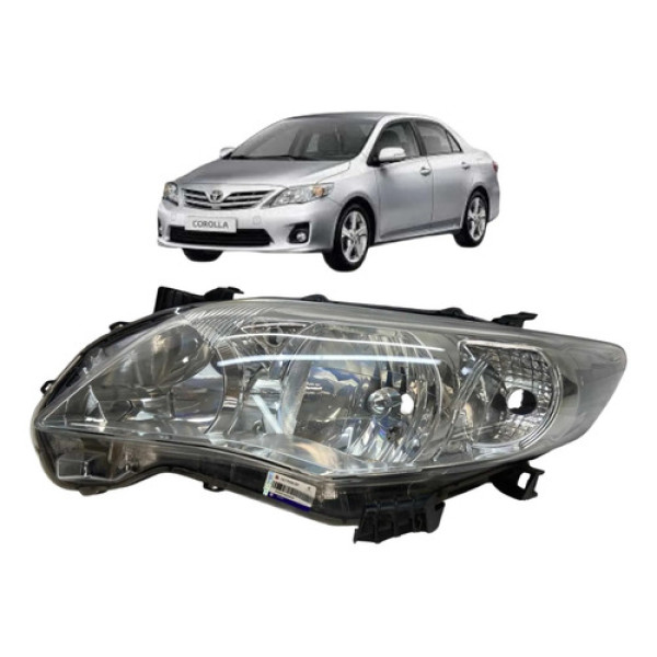 Farol Esquerdo Toyota Corolla 2012 A 2014 Original Esquerdo/motorista