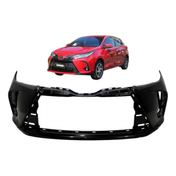 Parachoque Dianteiro Toyota Yaris 2023 A 2025 Original Preto