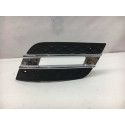 Moldura Milha Esquerdo Mercedes Ml 2010 A 2013 Original Preto Esquerdo