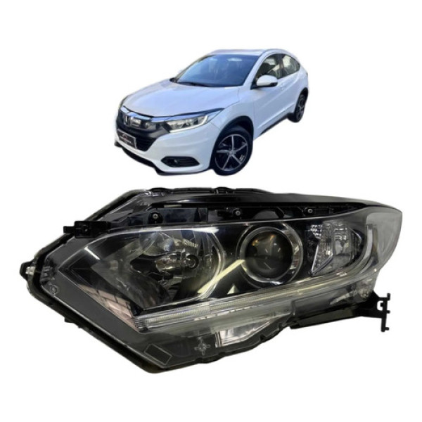 Farol Esquerdo Honda Hrv C/led 2017 A 2021 Original Esquerdo/motorista
