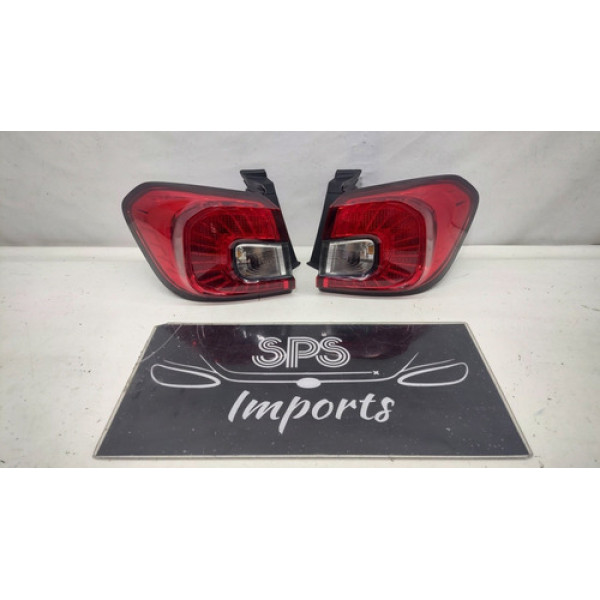 Lanterna Esquerda Fiat Argo 2017 A 2021 Original Esquerdo Vermelho