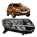 Farol Direito Renault Sandero Logan 2015 A 2020 Original Direito/passageiro