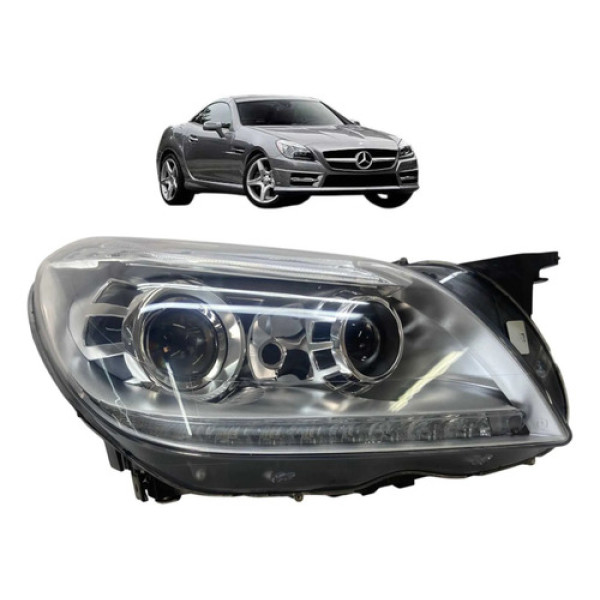 Farol Direito Mercedes Slk 200 250 300 2012 A 2016 Original Direito/passageiro