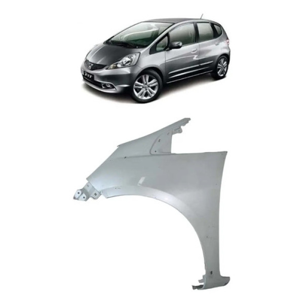Paralama Honda New Fit Esquerdo 2008 A 2012 Usado Original