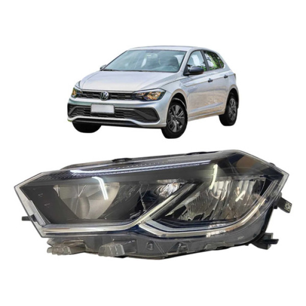 Farol Esquerdo Volkswagen Polo Virtus 2023 A 2025 Original Esquerdo/motorista
