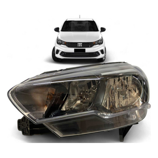 Farol Fiat Argo Esquerdo Sem Led 2017 A 2024 Original Esquerdo/motorista
