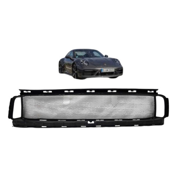 Grade Dianteira Porsche 911 992 Gt3 2020 A 2024 Original Preto Fosco