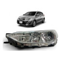 Farol Toyota Yaris Esquerdo (manual) 2017 A 2022 Original Esquerdo/motorista