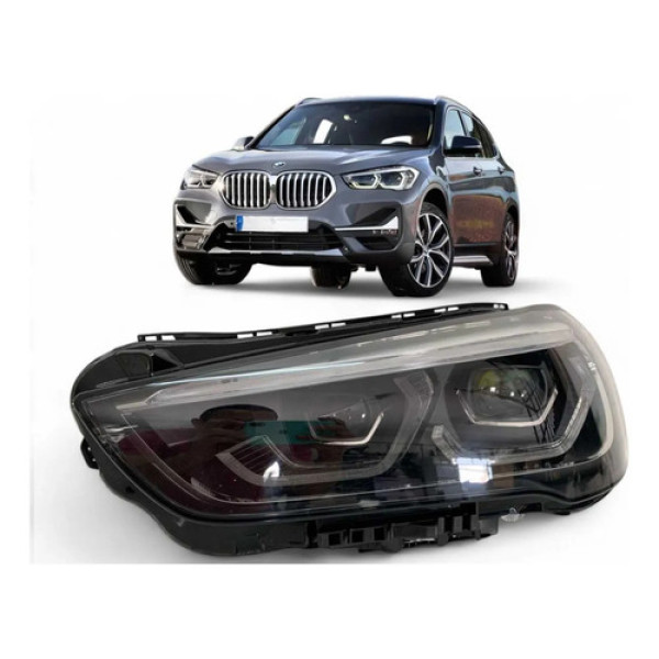 Farol Bmw X1 Full Led Esquerdo 2020 2021 2022 Usado Original Esquerdo/motorista