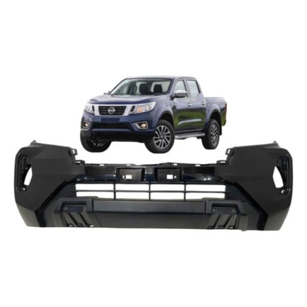 Parachoque Dianteiro Nissan Frontier  2022 A 2025 Original Preto