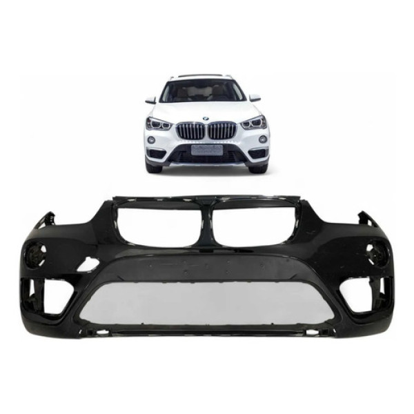 Parachoque Dianteiro Bmw X1 2016 2017 2018 2019 Original Preto