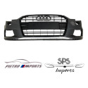 Parachoque Dianteiro Audi A3 Sedan 2016 A 2020 Original Cinza