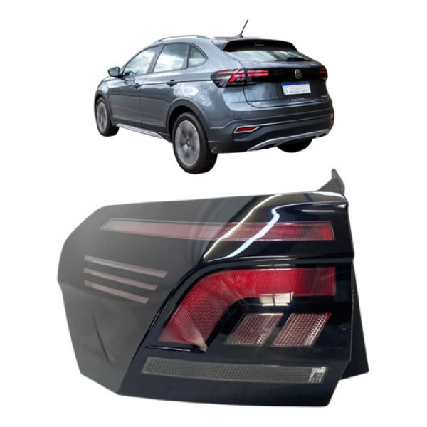 Lanterna Esquerda Volkswagen Nivus Led 2020 A 2024 Original Esquerdo/motorista Vermelha