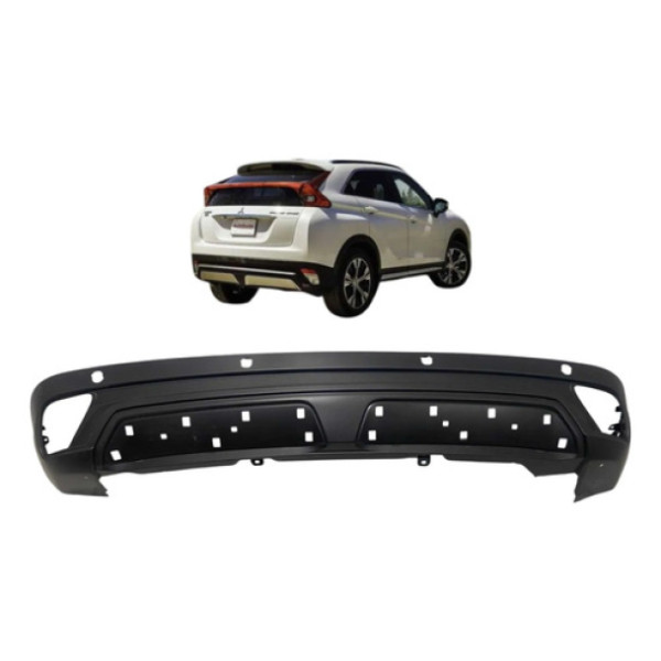 Spoiler Traseiro Mitsubishi Eclipse Cross 2018 A 2022 Preto
