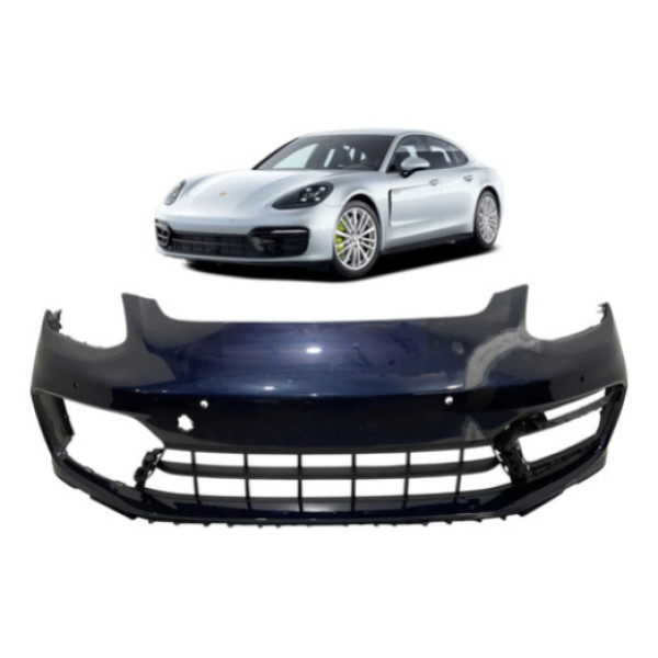 Parachoque Dianteiro Porsche Panamera 2017 A 2021 Original Azul