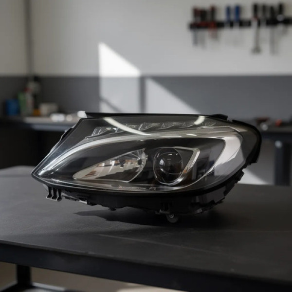 Farol Esquerdo Mercedesc180-c250-c200-c300 2015 A 2018 Origi Esquerdo