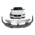 Parachoque Dianteiro Bmw 320i 2013 A 2015 Original Prateado