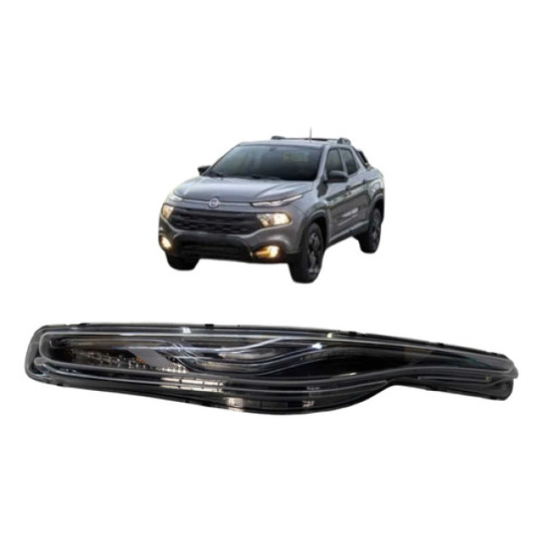 Farol Esquerdo Fiat Toro 3 Reator Led 2016 A 2021 Esquerdo/motorista