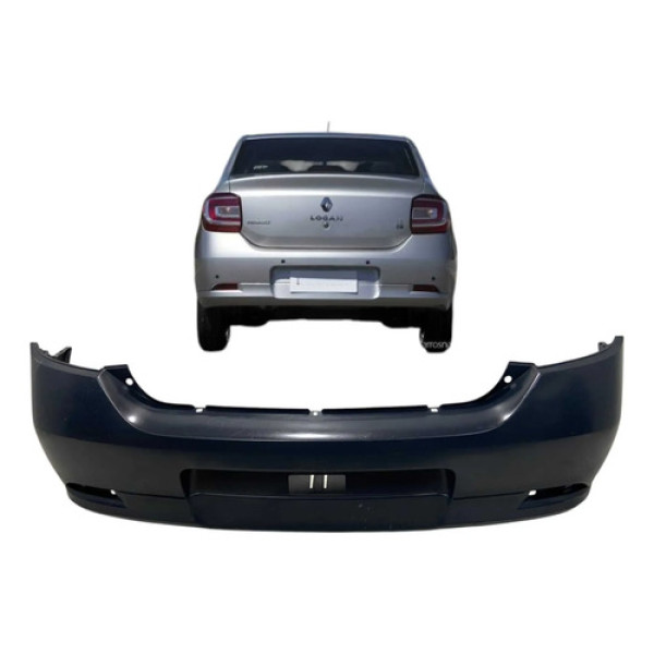 Parachoque Traseiro Renault Logan 2014 A 2020 Original