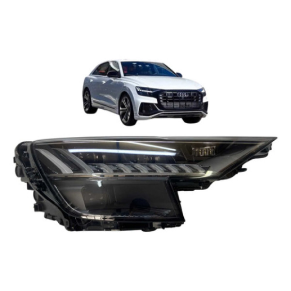 Farol Direito Audi Q8 Matrix 2022 A 2024 Original Direito/passageiro