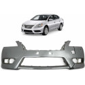Parachoque Dianteiro Nissan Sentra 2014 2015 2016 Original Prata