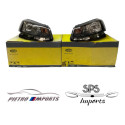 Farol Volkswagen Gol G7 F/ Simples M/ Negra Esquerdo 16 A 18 Esquerdo/motorista