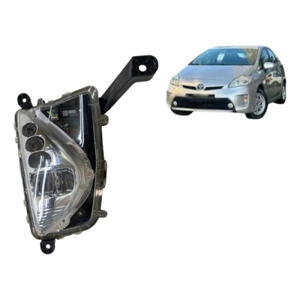 Farol De Milha Esquerdo Toyota Prius Led 2015 A 2018 Branco