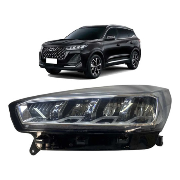 Farol Esquerdo Chery Tiggo 7 E 8 Pro 2021 A 2024 Original Esquerdo/motorista