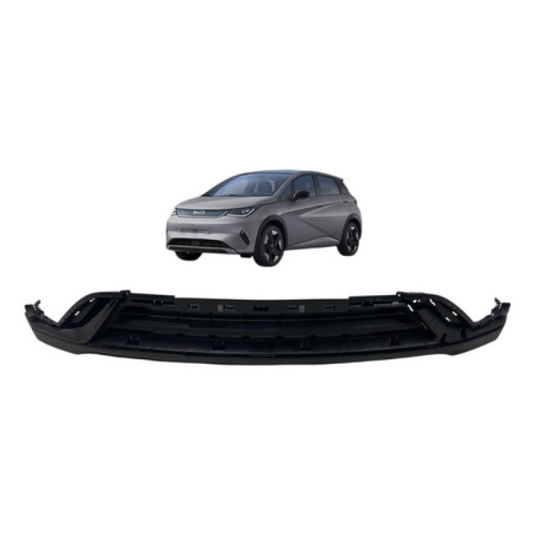 Spoiler Parachoque Dianteiro Byd Dolphin 2022 A 2024 Preto