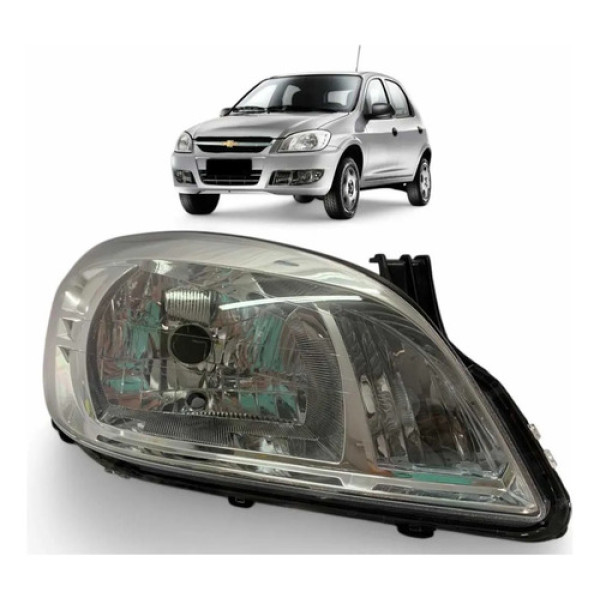 Farol Chevrolet Celta Direito 2006 A 2015 Original Direito/passageiro