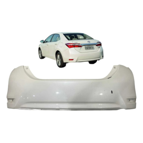 Parachoque Traseiro Toyota Corolla 2015 A 2017 Original