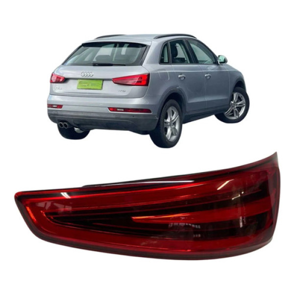 Lanterna Direita Audi Q3 2013 2014 2015 Original Direito/passageiro Vermelho