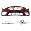 Parachoque Dianteiro Mercedes Gt 63 2018 2019 2020 2021 Orig Vermelho