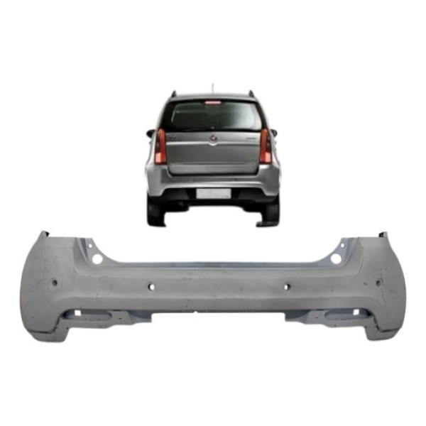 Parachoque Traseiro Fiat Idea 2012 A 2017 Original
