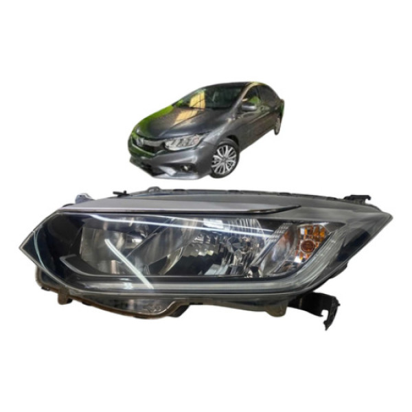 Farol Esquerdo Honda City Led 2018 A 2021 Original Esquerdo/motorista